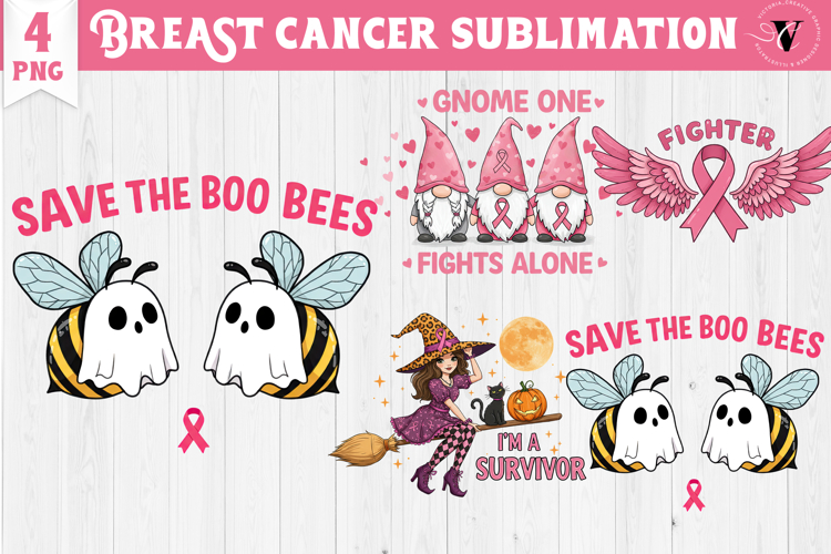 Breast cancer sublimation | Pink ribbon | Awareness Clipart