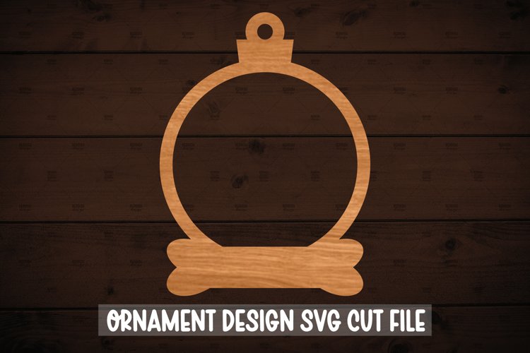 Round Christmas Ornament Svg Image 11