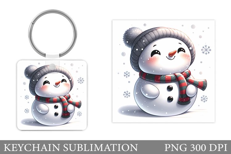 Cute Snowman Clipart Image 24