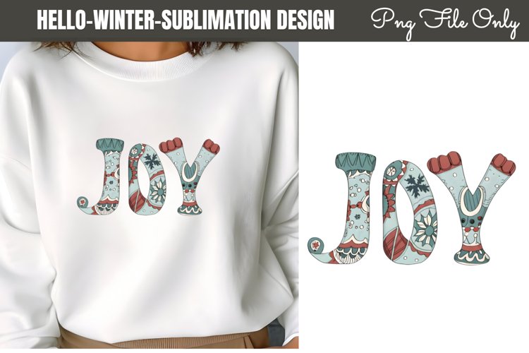 Hello Winter Holiday blessings Sublimation Design Clipart
