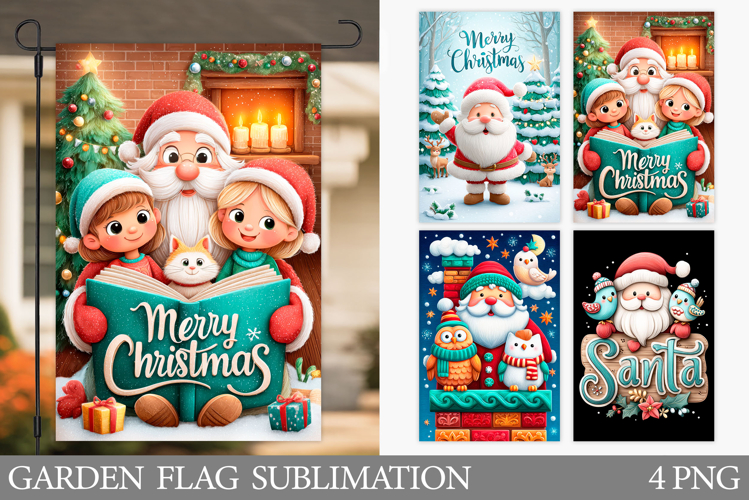 Garden Flag Sublimation Designs Image 12