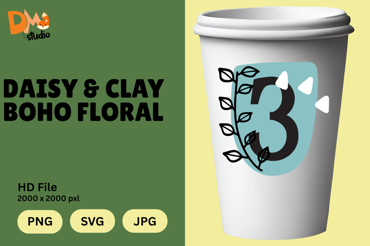 Floral Letter Svg Image 22