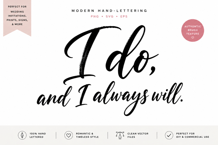 Romantic Love Quote SVG PNG EPS