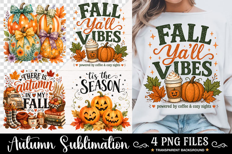 Autumn Sublimation, Fall Sublimation, Halloween Sublimation