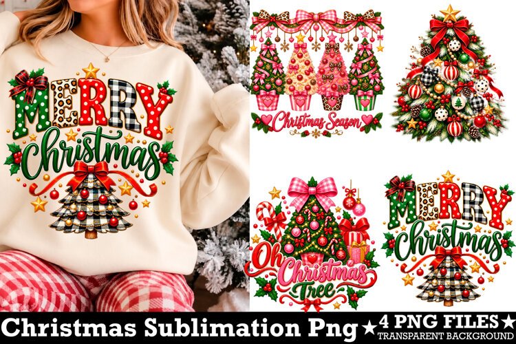 Trending Christmas Shirt Sublimation Png Christmas png example image 1