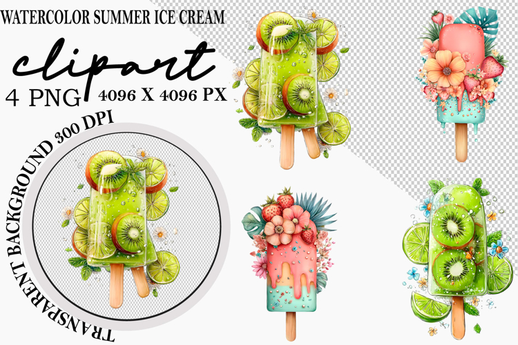 Cute Ice Cream Clipart Image 23