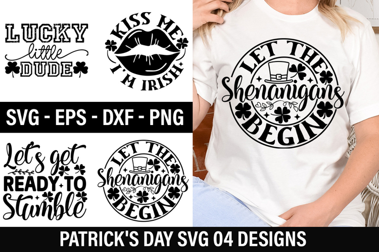 St. Patricks Day SVG Design - Let the Shenanigans Begin