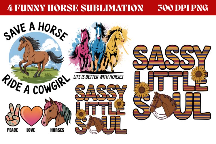 Horse Sublimation Designs Image 8
