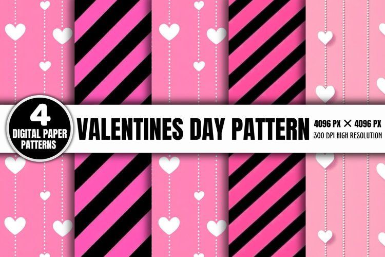 Pink Heart Background Image 2