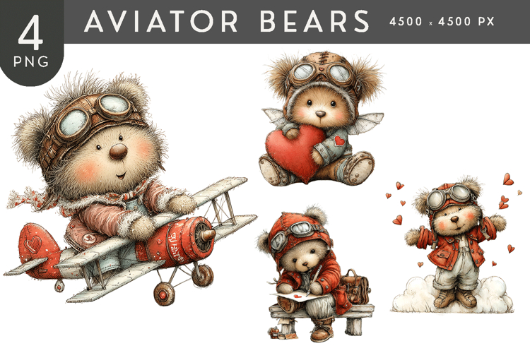 Aviator Clipart Image 21
