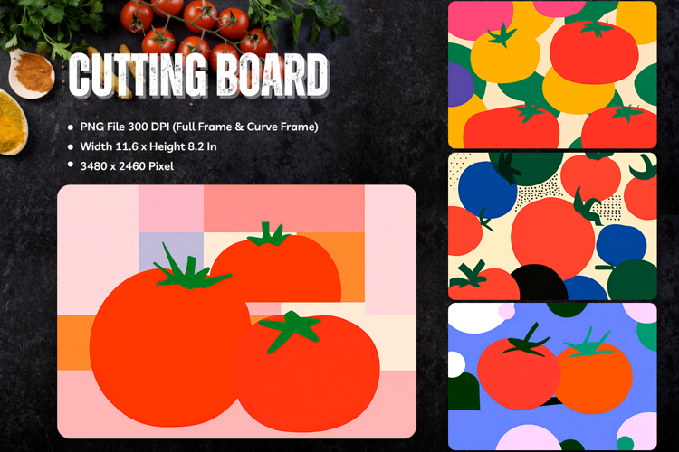 Cooking Cutting Board Vegetable Chopping Board Design_14