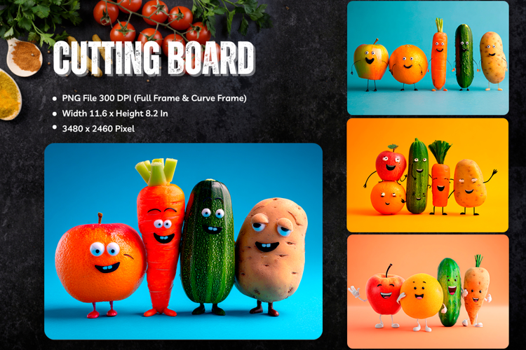 Cooking Cutting Board Vegetable Chopping Board Design_22