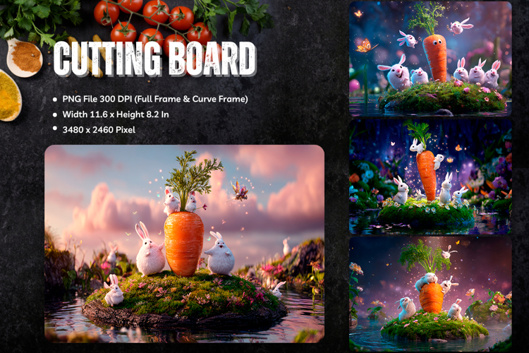 Cooking Cutting Board Vegetable Chopping Board Design_24