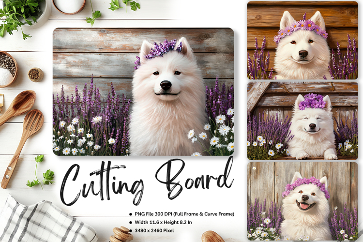 Dog Cutting Board Kitchen Animal Pet Chopping Template_282