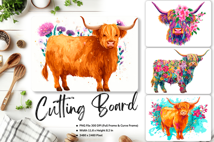 Highland Cow Clipart Image 6