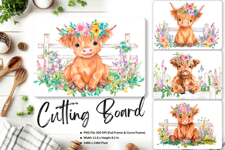 Highland Cow Clipart Image 19