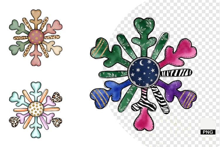 Snowflakes Doodle Image 13