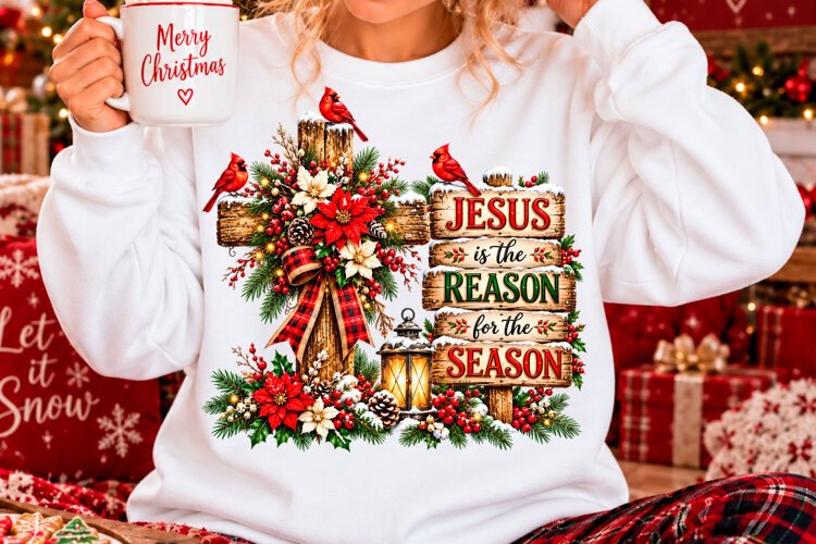 Jesus Is The Reason For The Season PNG example image 1