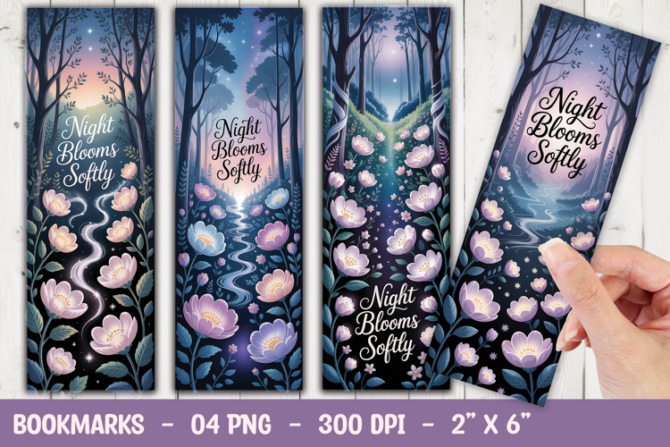 Floral Dream Bookmark Sublimation
