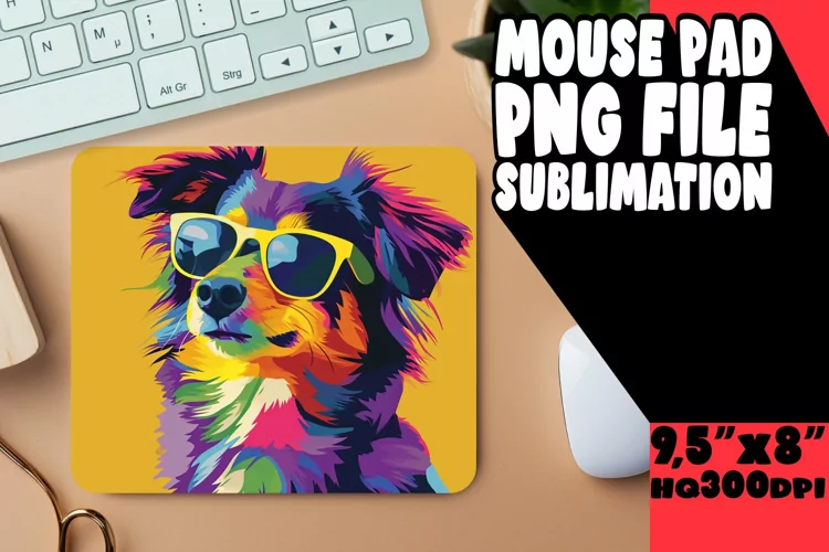 Whimsical Doggy Sublimation Pad