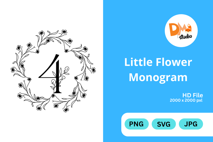 Flower Alphabet Image 12
