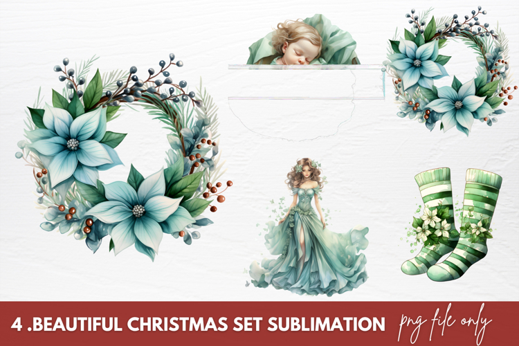 Christmas Watercolor Clipart Image 21
