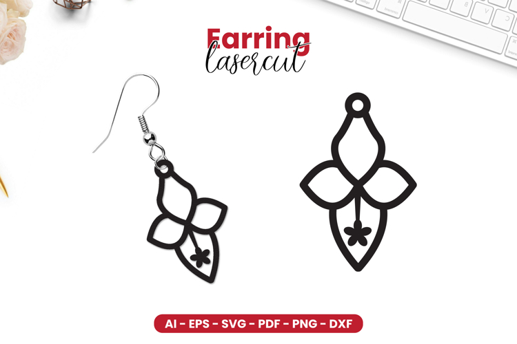 Earring LaserCut - Lasercut File