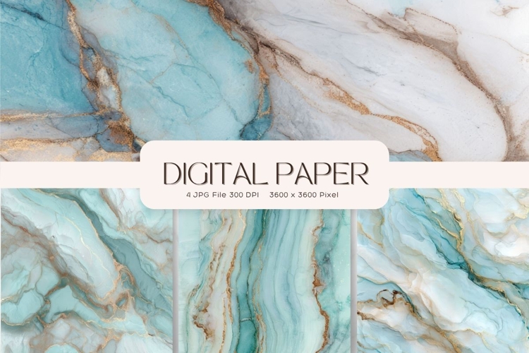 Green Marble Background Image 6