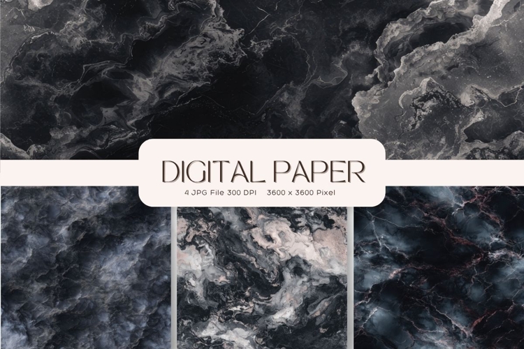 Black Marble Texture Background Wallpaper Stone Backdrops_90