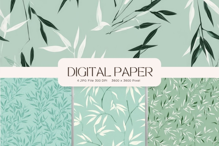 Flower Pattern Background Wallpaper Digital Paper Wrap_37