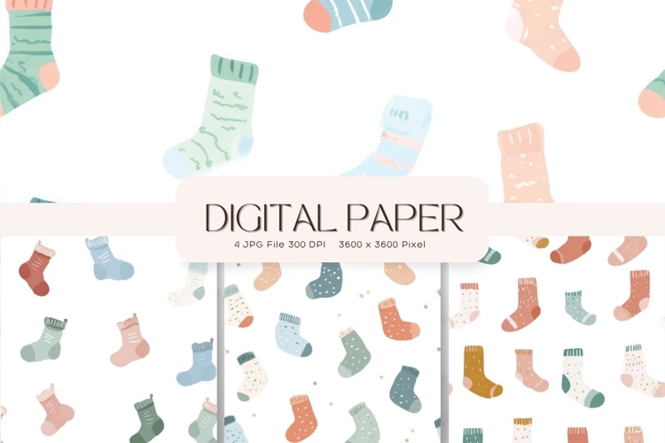 Christmas Seamless Pattern Image 19