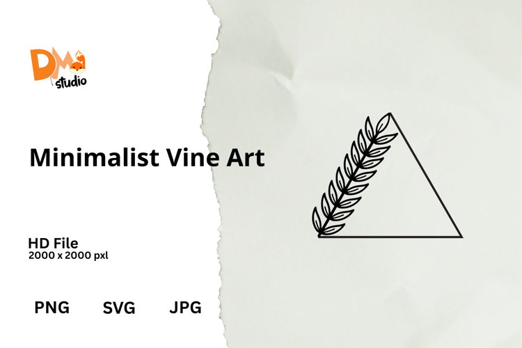 Minimalist Vine Art
