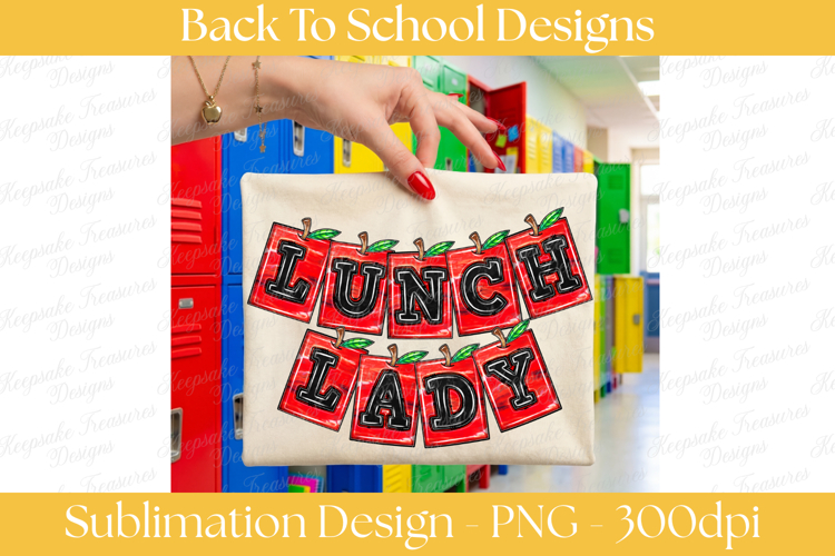 Lunch Lady Shirt PNG, Cafeteria Worker Design, School Staff