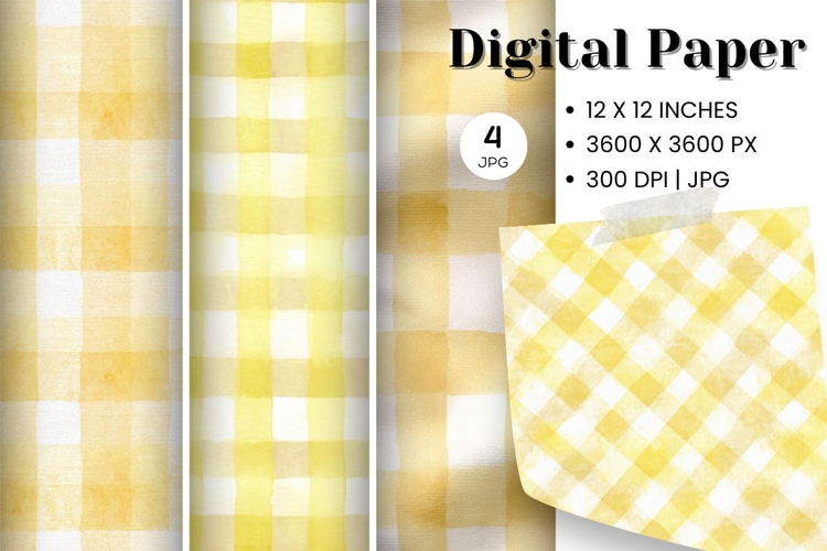 Buffalo Plaid Background Wallpaper Digital Paper_98