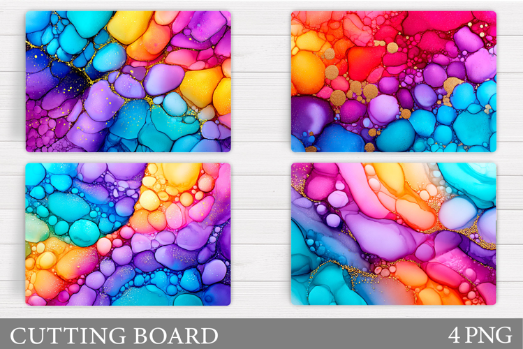 Abstraction Cutting Board Design. Abstraction Sublimation