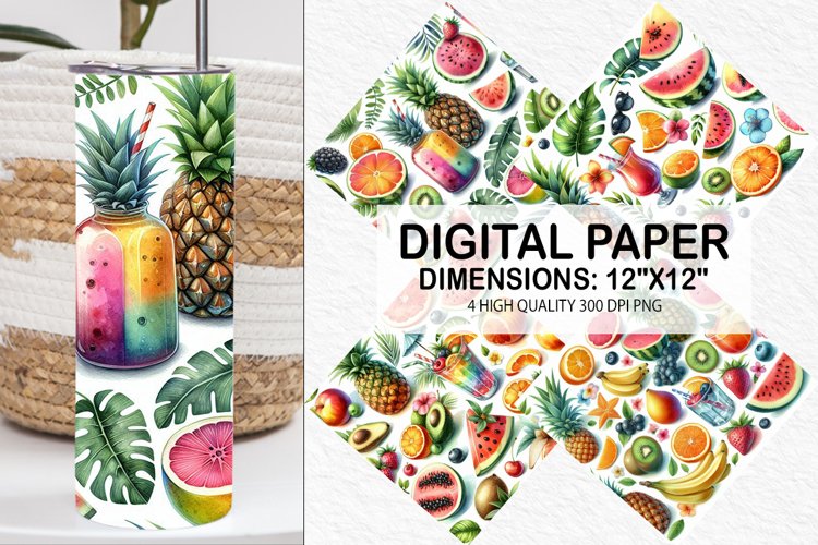 Summer Digital Paper Image 15