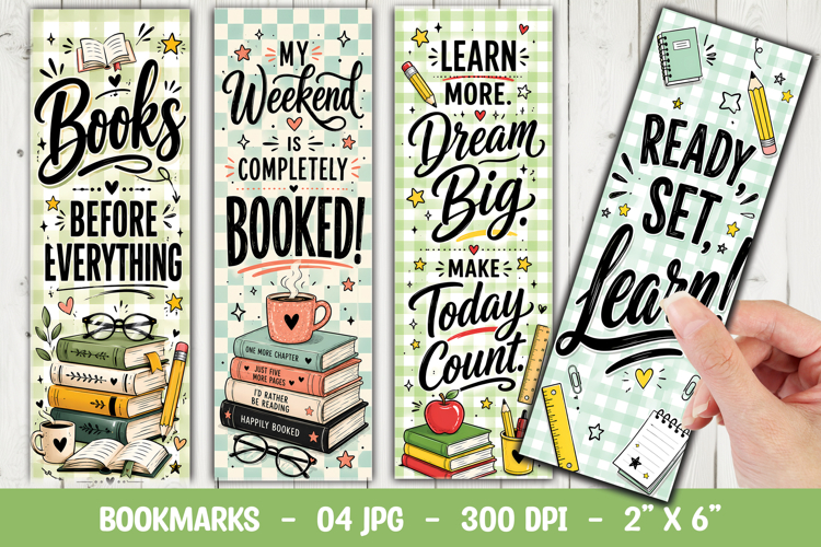Book Lover Bookmark Sublimation