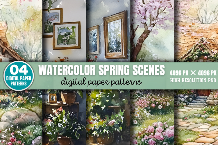 Spring Watercolor Clipart Image 23