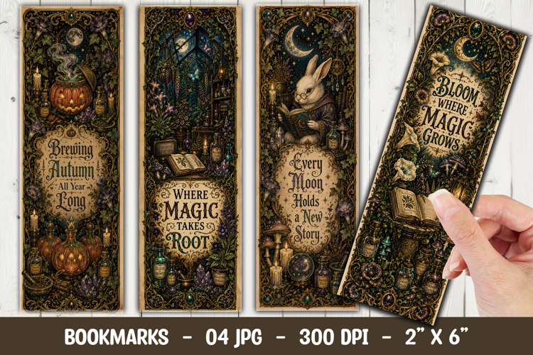 Enchanted Bookmark Sublimation