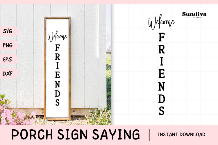 Welcome Porch Sign Svg Image 17