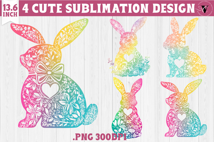Easter Bunny Silhouette Image 6