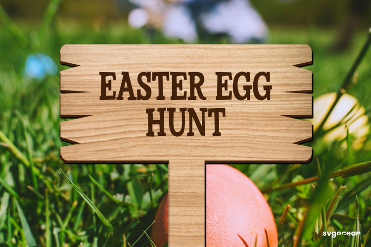 Easter Egg Hunt Clipart Image 7