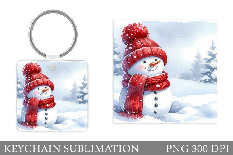 Cute Snowman Clipart Image 8