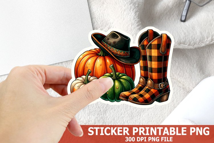Halloween Ghost Howdy Sticker| Halloween Sticker
