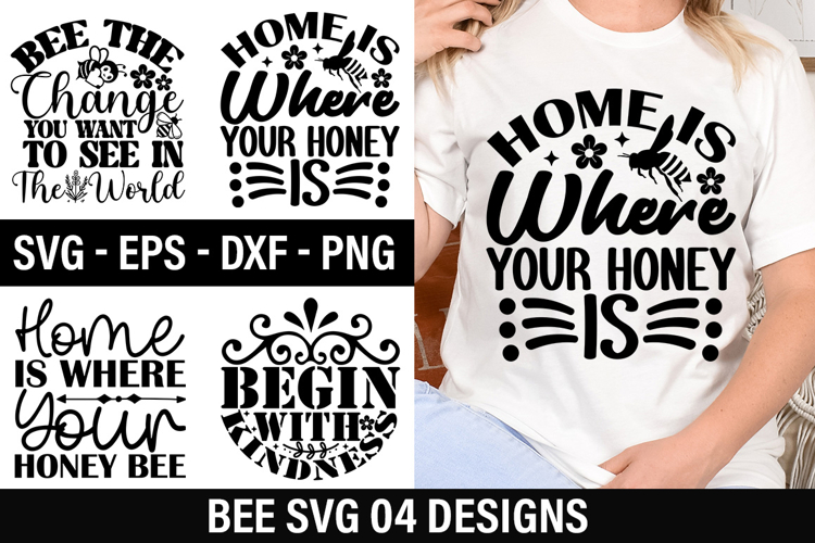 Honey Bee Silhouette Image 9