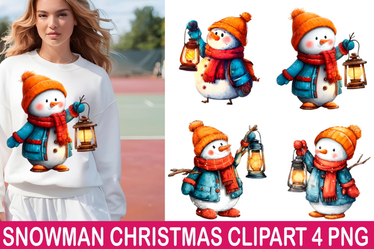 Snowman Sublimation Image 9