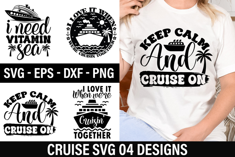 Cruise SVG Design - I Love It When We re Cruisin Together
