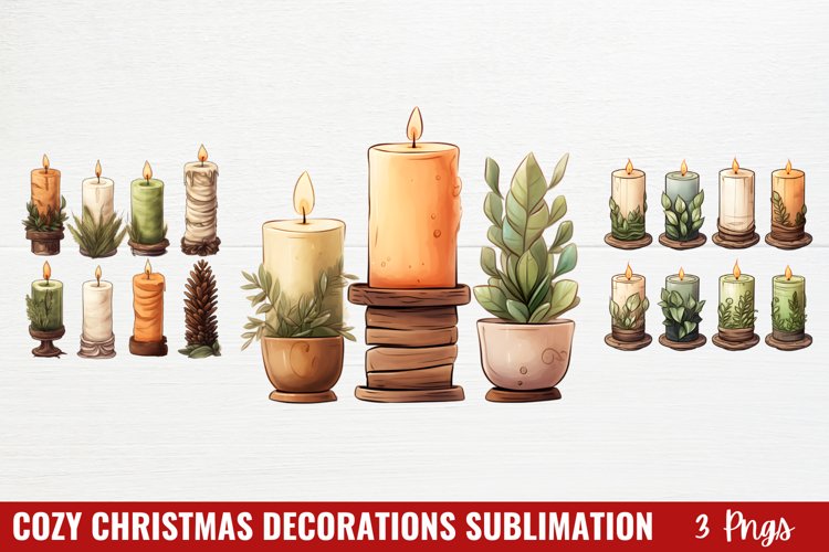 Christmas Watercolor Clipart Image 5