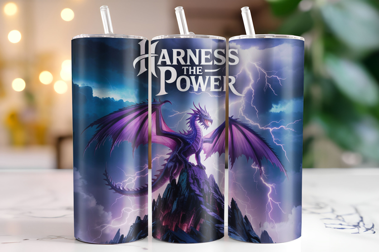 Harness the power Tumbler Wrap | Sublimation | Tumblers