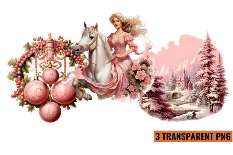 Vintage Christmas Clipart Image 13